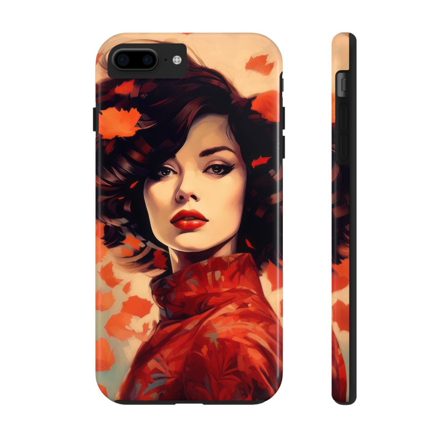 Dual-Layer Protection iPhone Case - Autumn Vibes