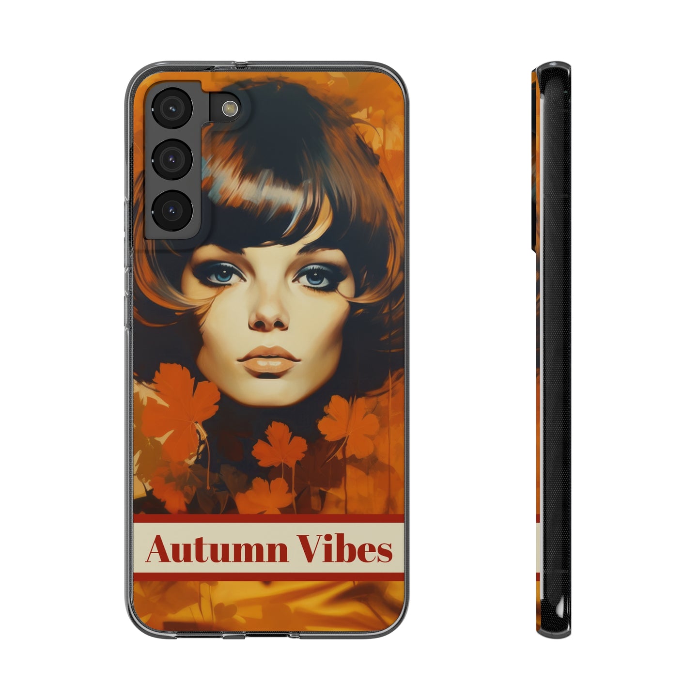 Customizable Soft Phone Case – Autumn Vibes