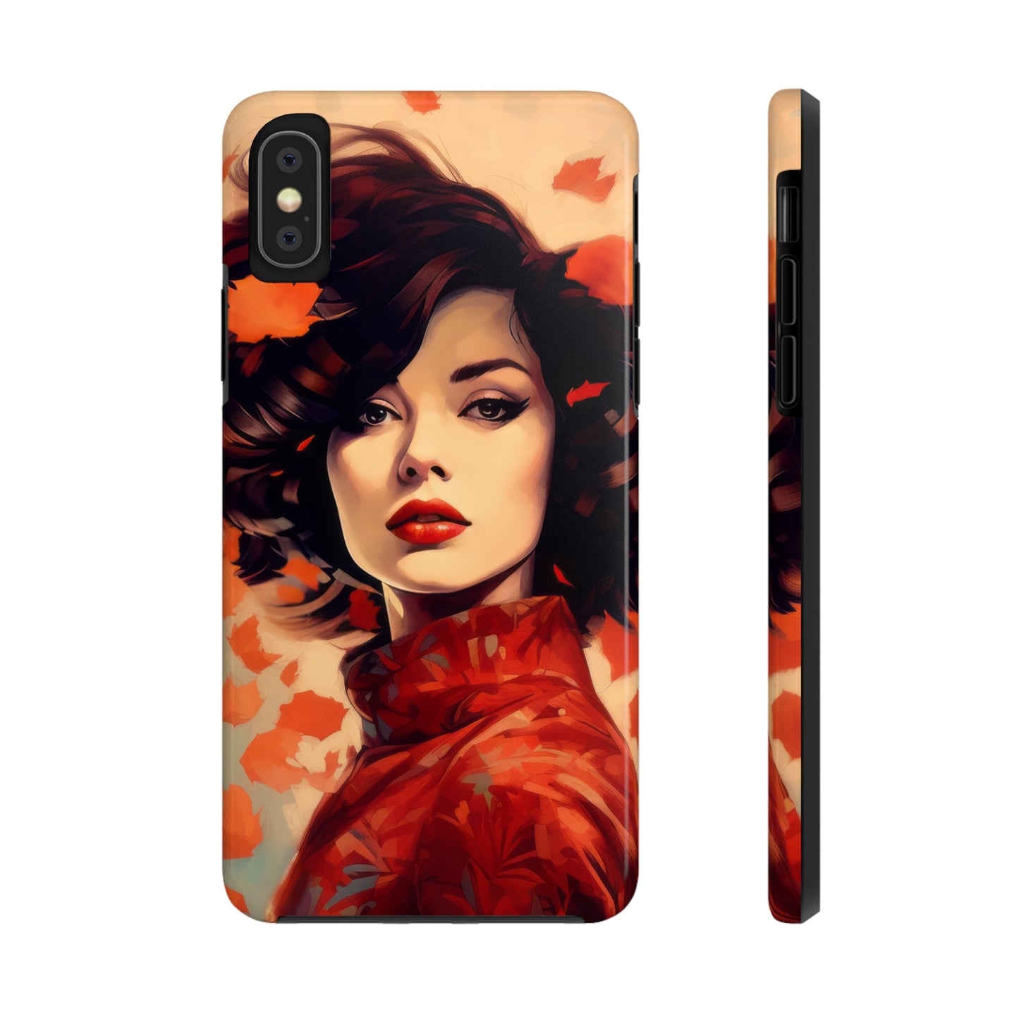 Dual-Layer Protection iPhone Case - Autumn Vibes