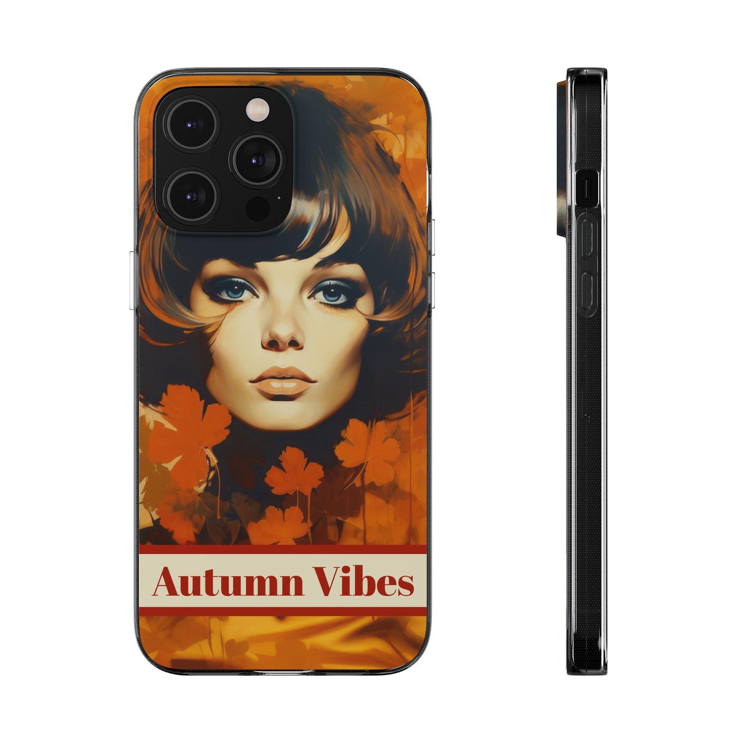 Customizable Soft Phone Case – Autumn Vibes