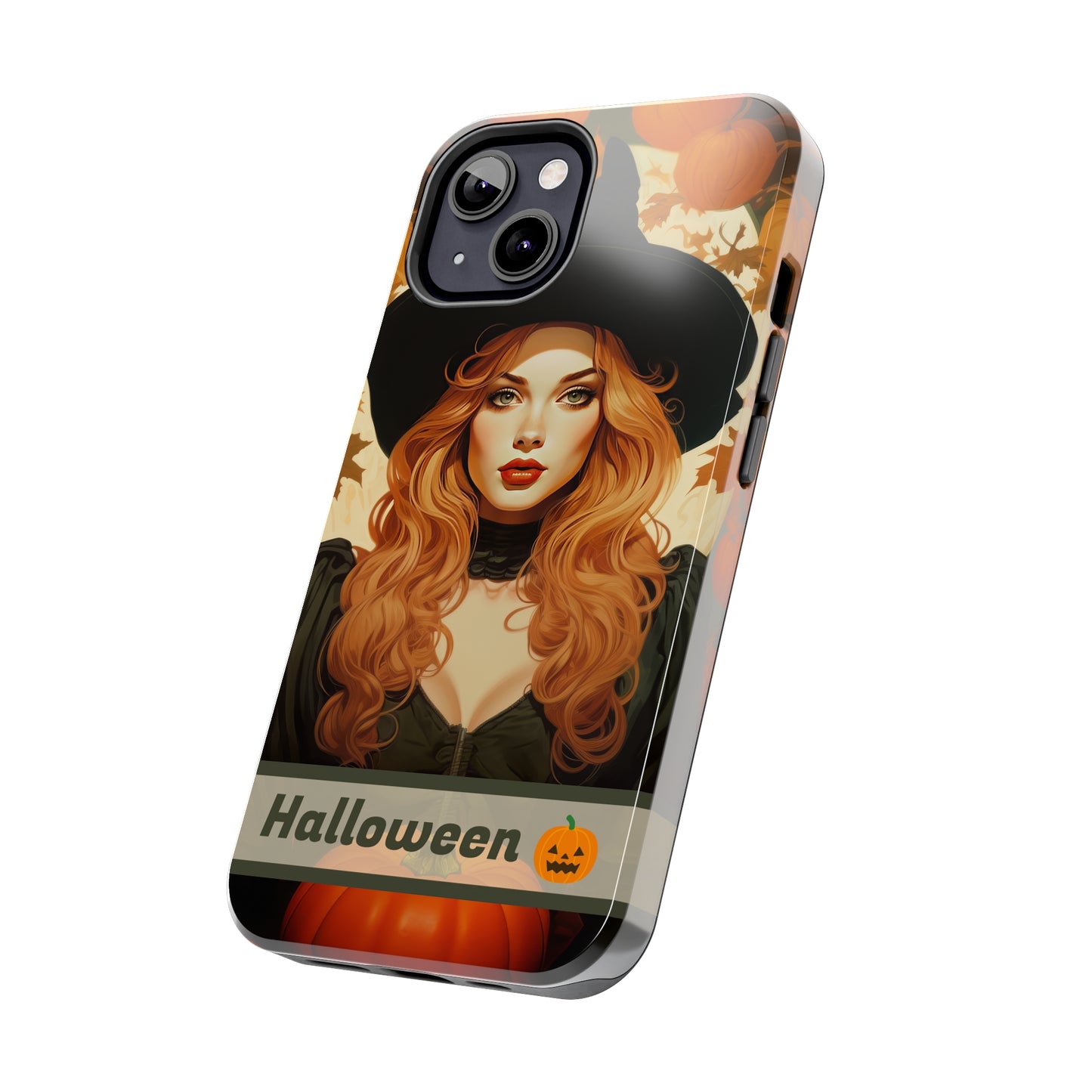 Personalized iPhone Case Autumn Vibes - Halloween