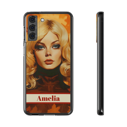 Customizable Soft Phone Case – Autumn Vibes