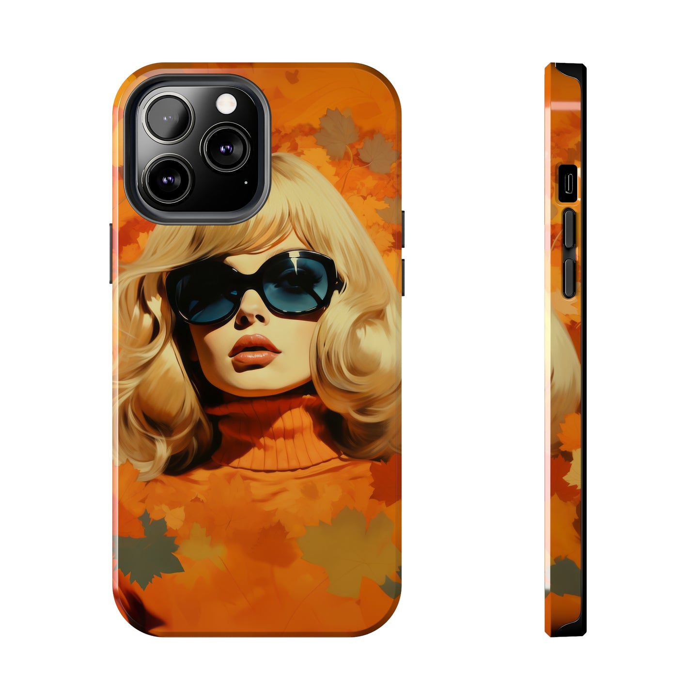 Dual-Layer Protection iPhone Case - Autumn Vibes