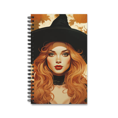 Spiral Notebook - Autumn Vibes Halloween