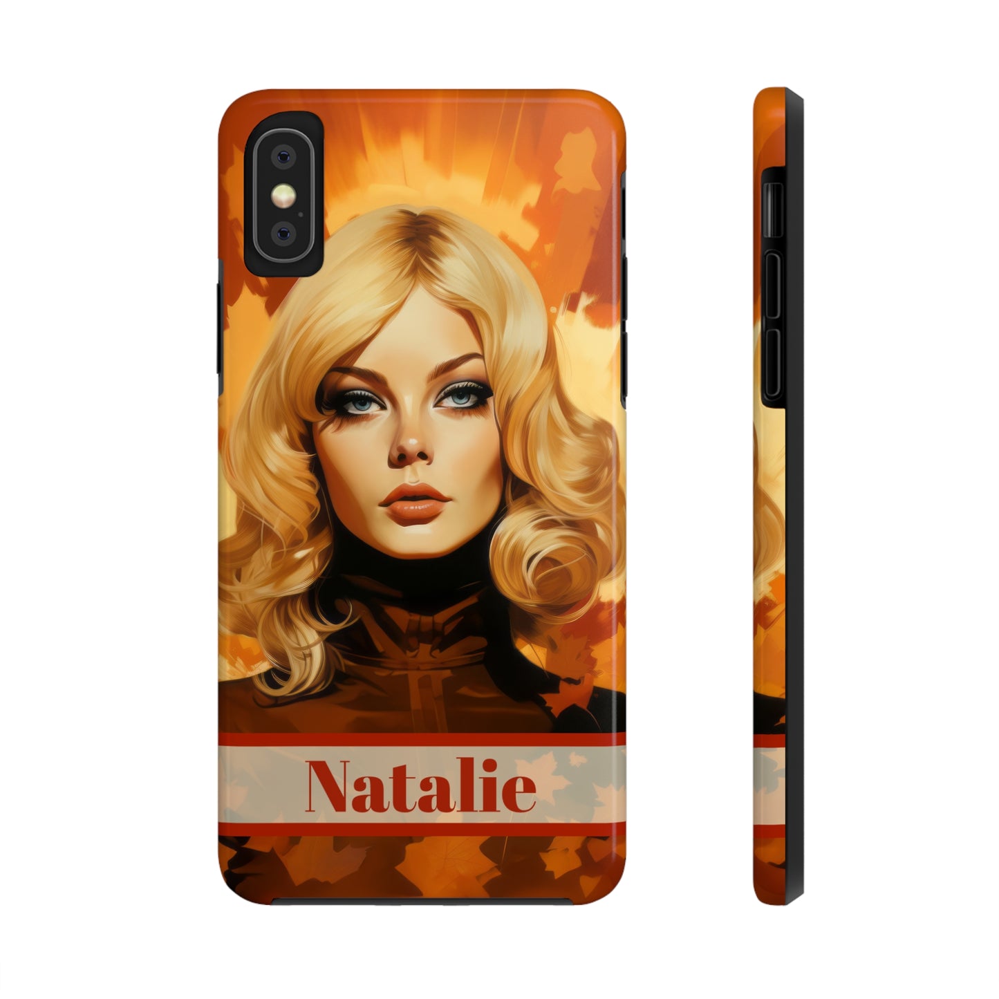 Personalized iPhone Case Autumn Vibes