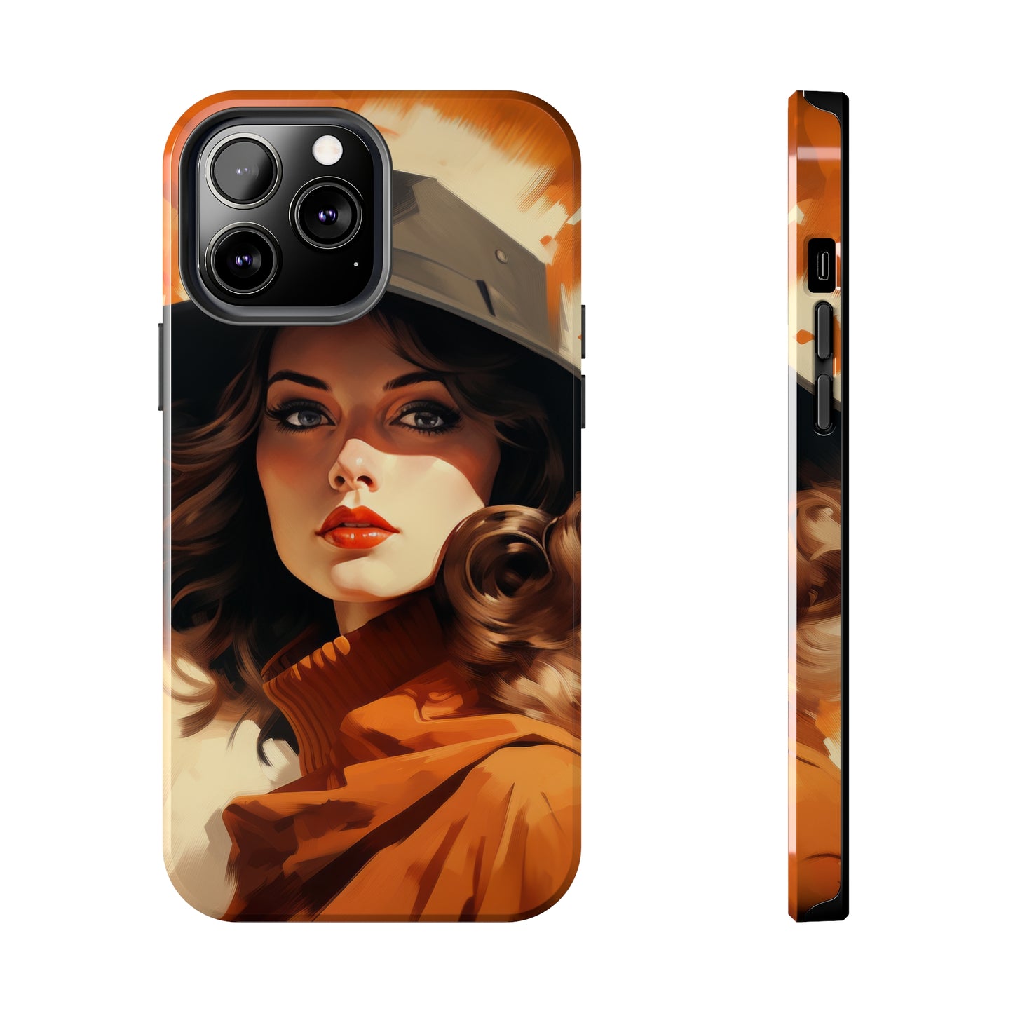 Dual-Layer Protection iPhone Case - Autumn Vibes