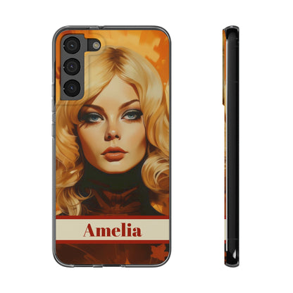 Customizable Soft Phone Case – Autumn Vibes