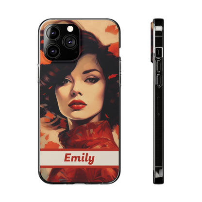 Customizable Soft Phone Case – Autumn Vibes