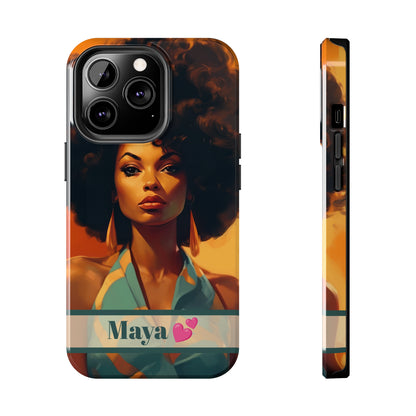 Personalized iPhone Case Autumn Vibes