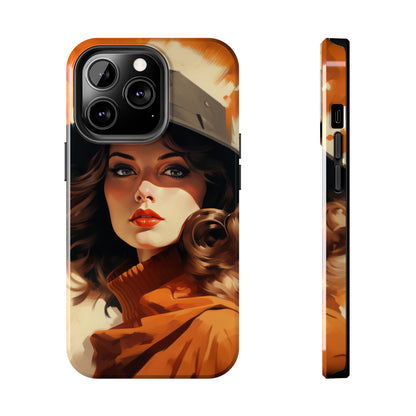 Dual-Layer Protection iPhone Case - Autumn Vibes