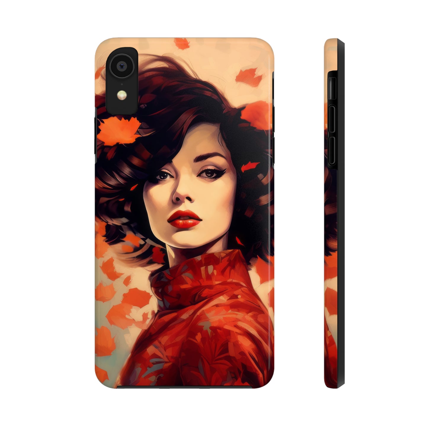 Dual-Layer Protection iPhone Case - Autumn Vibes