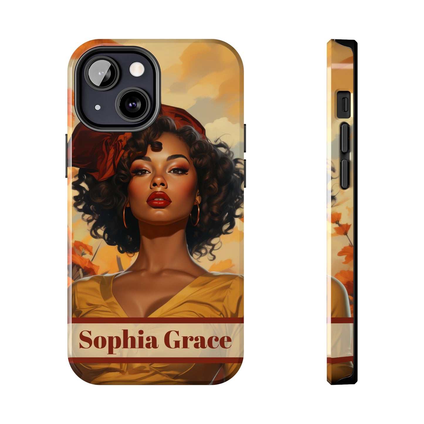 Personalized iPhone Case Autumn Vibes