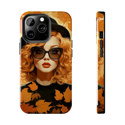 Dual-Layer Protection iPhone Case - Autumn Vibes