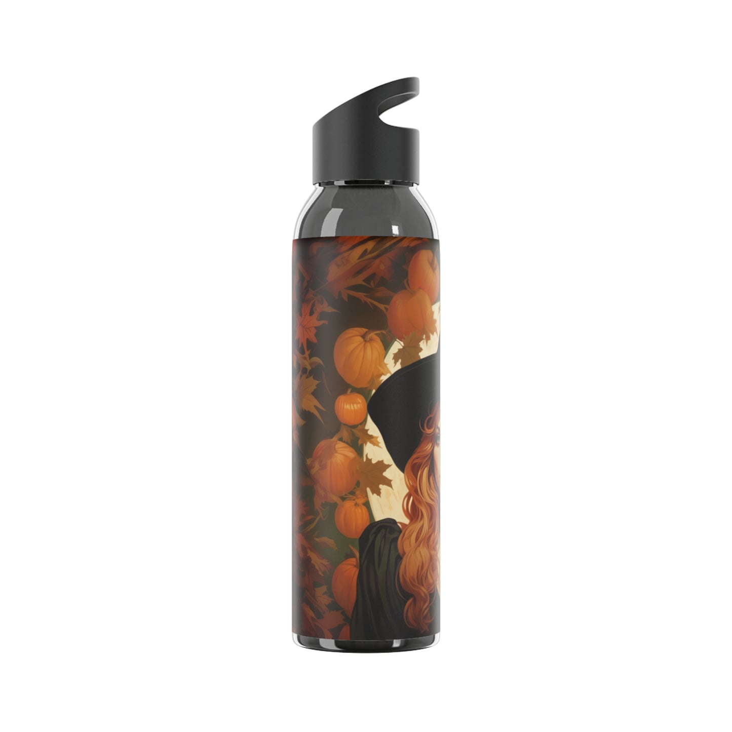 Tall Water Bottle - Autumn Vibes Halloween