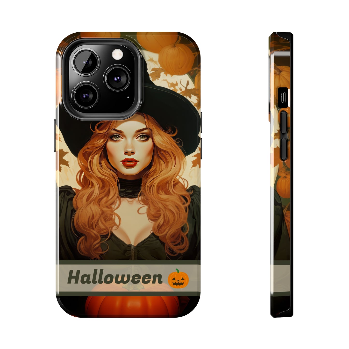 Personalized iPhone Case Autumn Vibes - Halloween