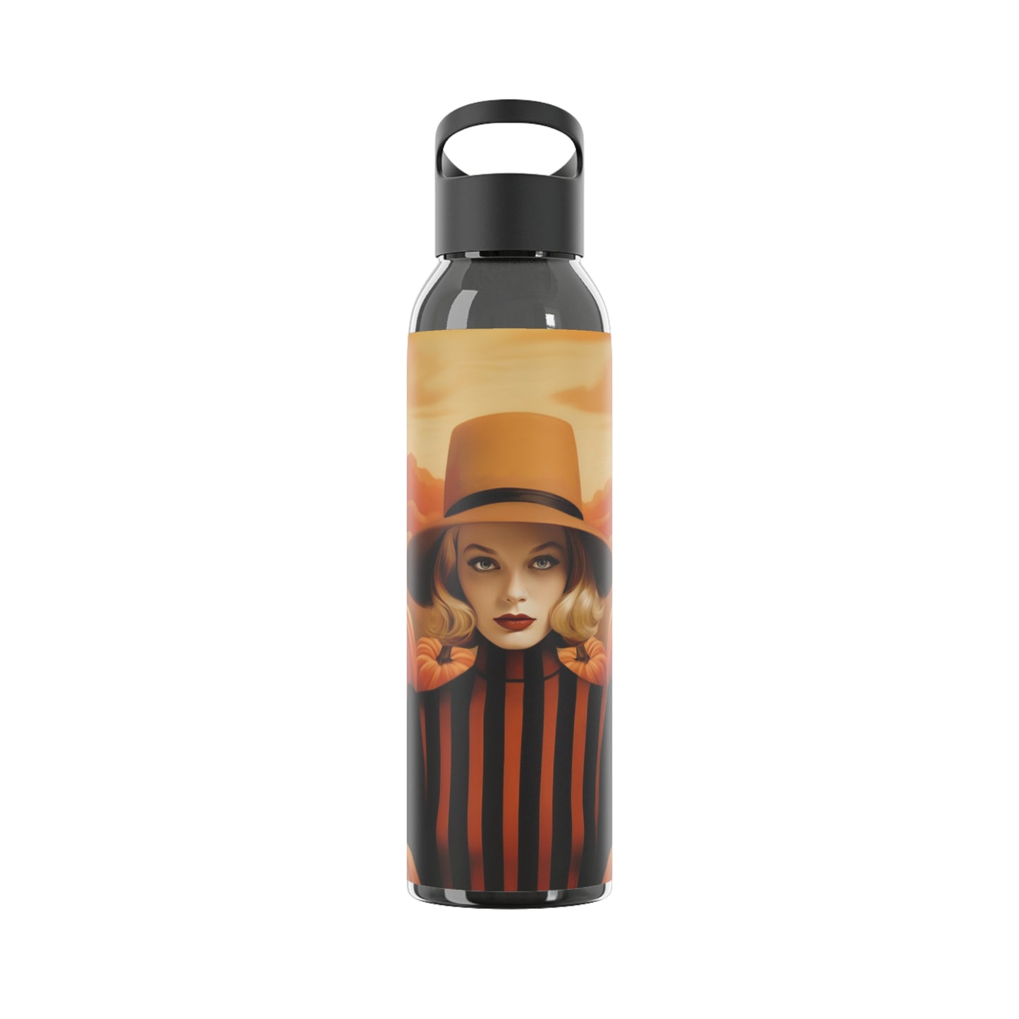 Tall Water Bottle - Autumn Vibes Halloween