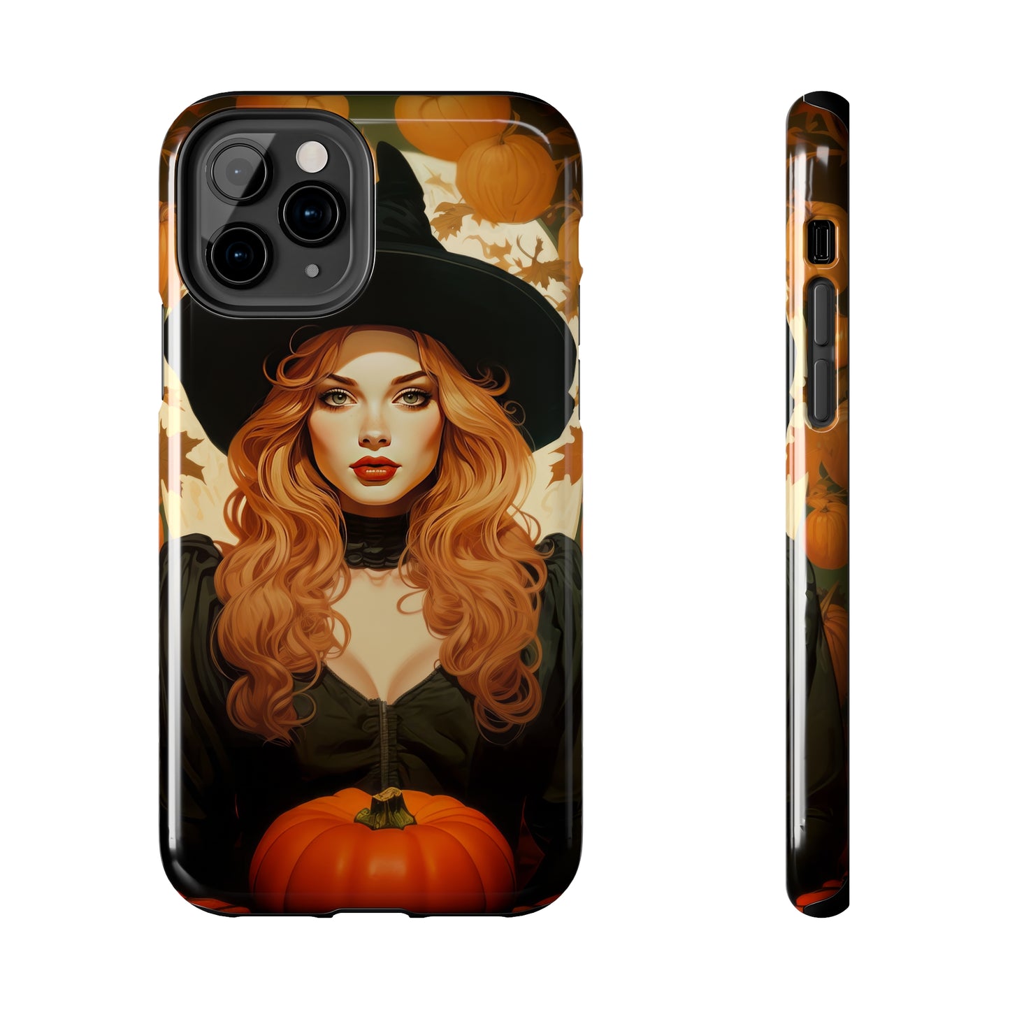 Dual-Layer Protection iPhone Case - Autumn Vibes