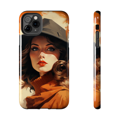 Dual-Layer Protection iPhone Case - Autumn Vibes