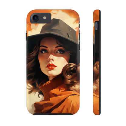 Dual-Layer Protection iPhone Case - Autumn Vibes