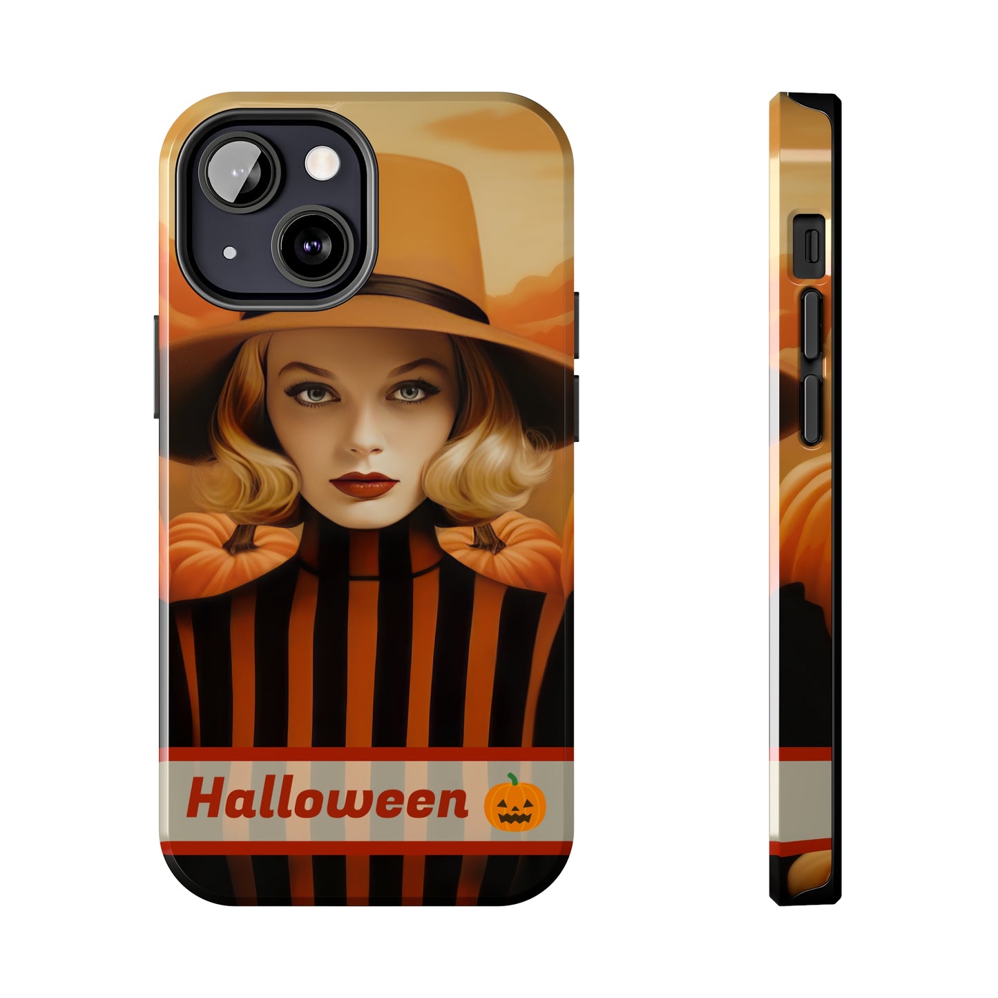 Personalized iPhone Case Autumn Vibes - Halloween