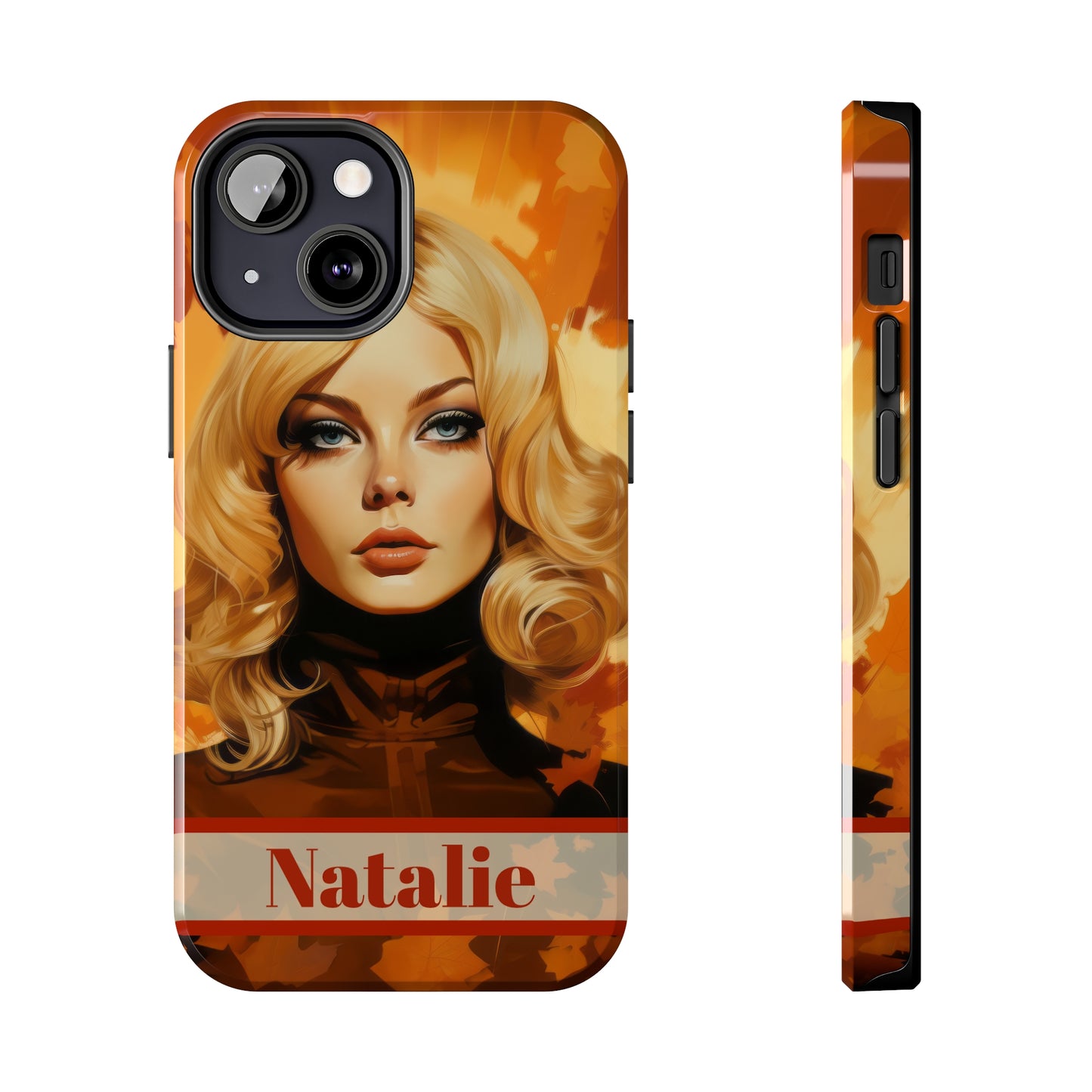 Personalized iPhone Case Autumn Vibes