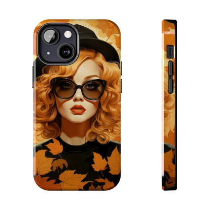 Dual-Layer Protection iPhone Case - Autumn Vibes