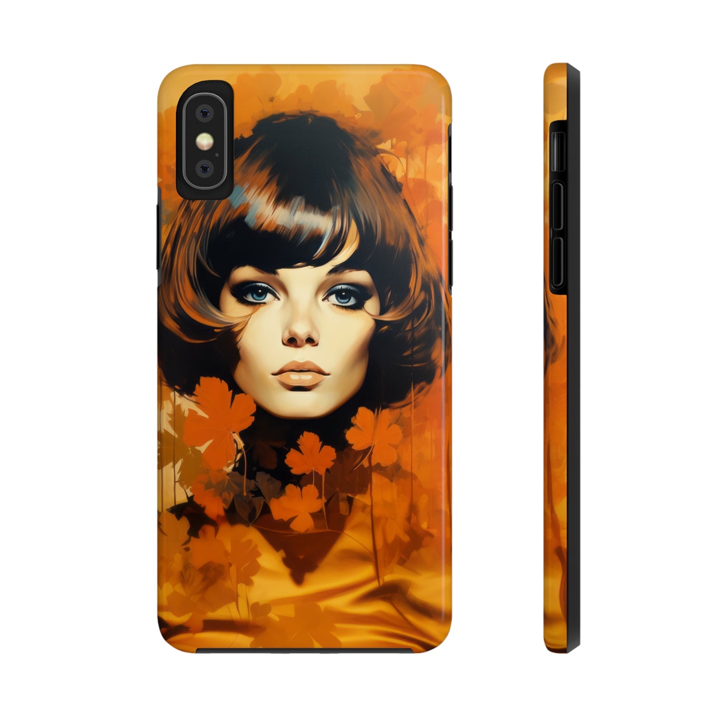 Dual-Layer Protection iPhone Case - Autumn Vibes