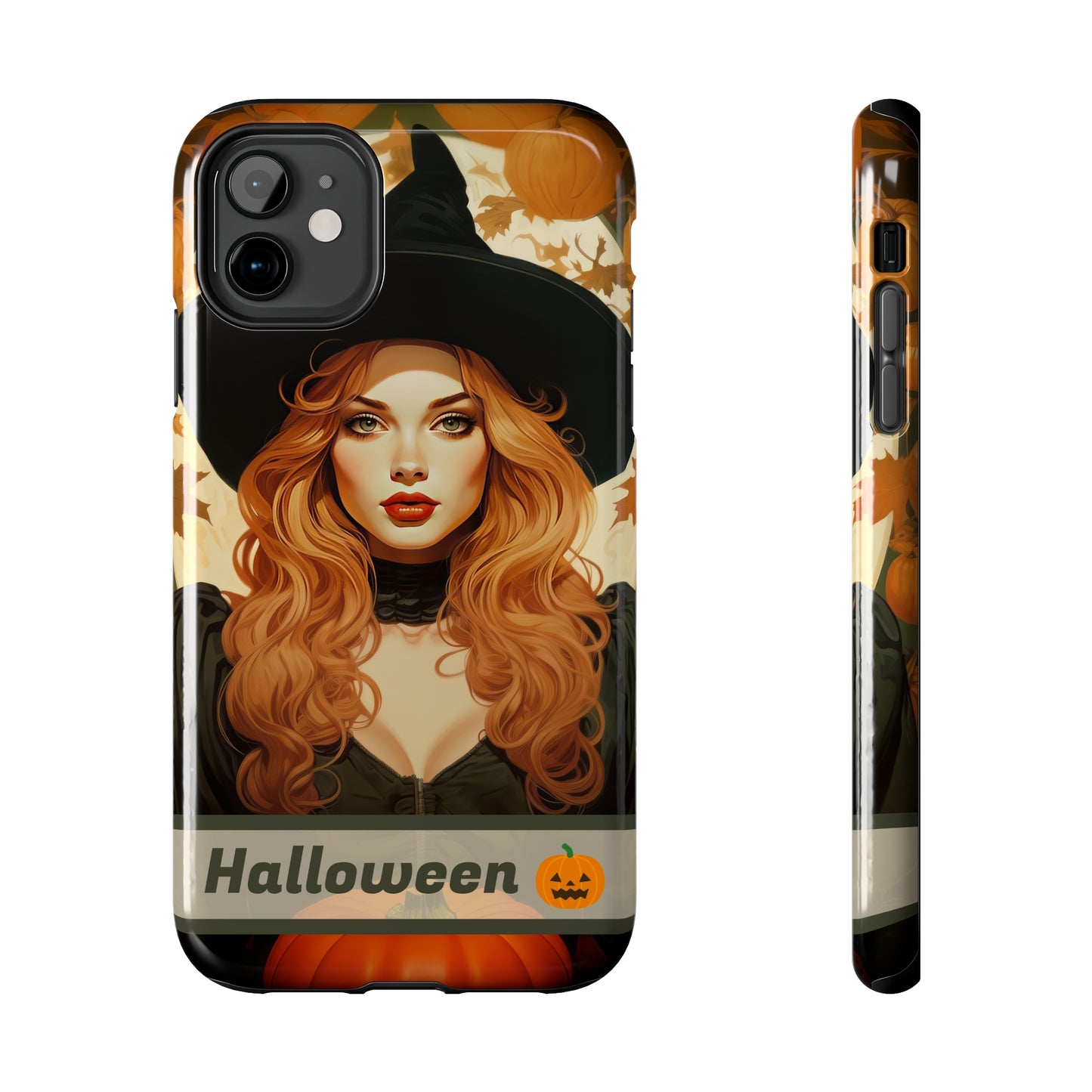 Personalized iPhone Case Autumn Vibes - Halloween