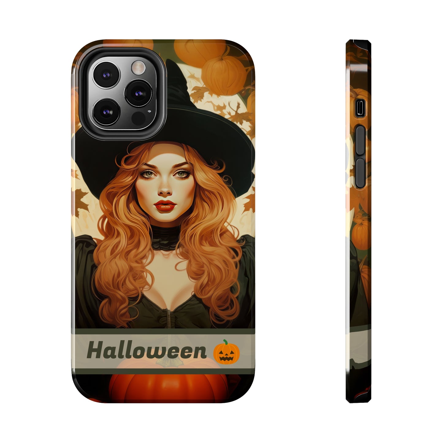 Personalized iPhone Case Autumn Vibes - Halloween