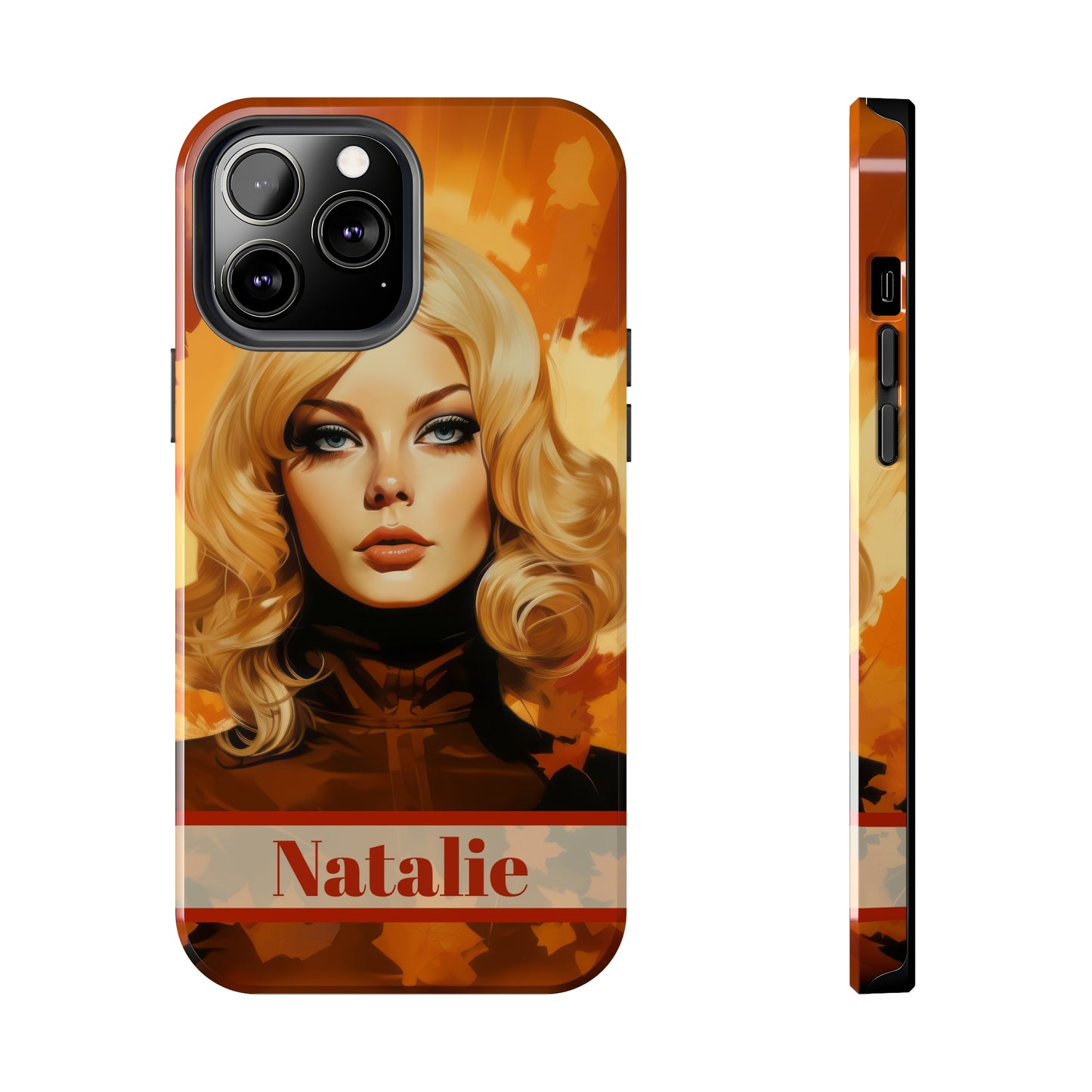 Personalized iPhone Case Autumn Vibes