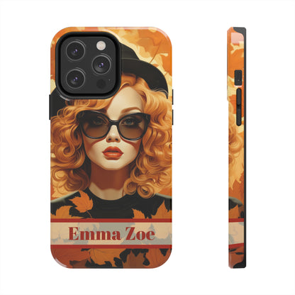 Personalized iPhone Case Autumn Vibes