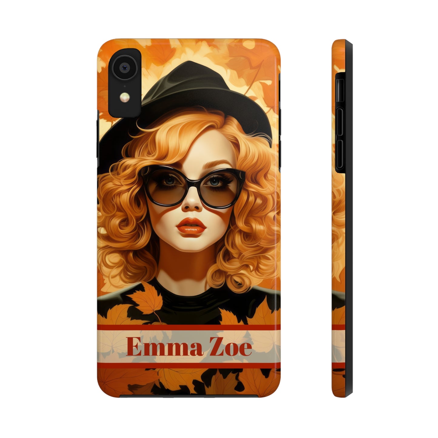 Personalized iPhone Case Autumn Vibes