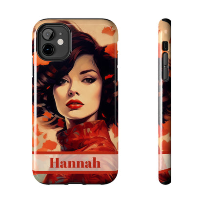 Personalized iPhone Case Autumn Vibes