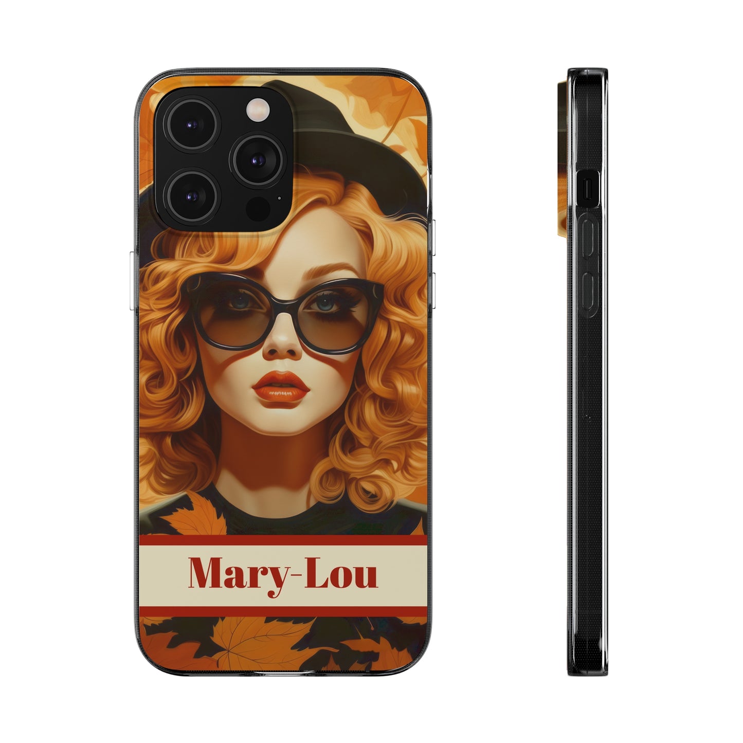 Customizable Soft Phone Case – Autumn Vibes