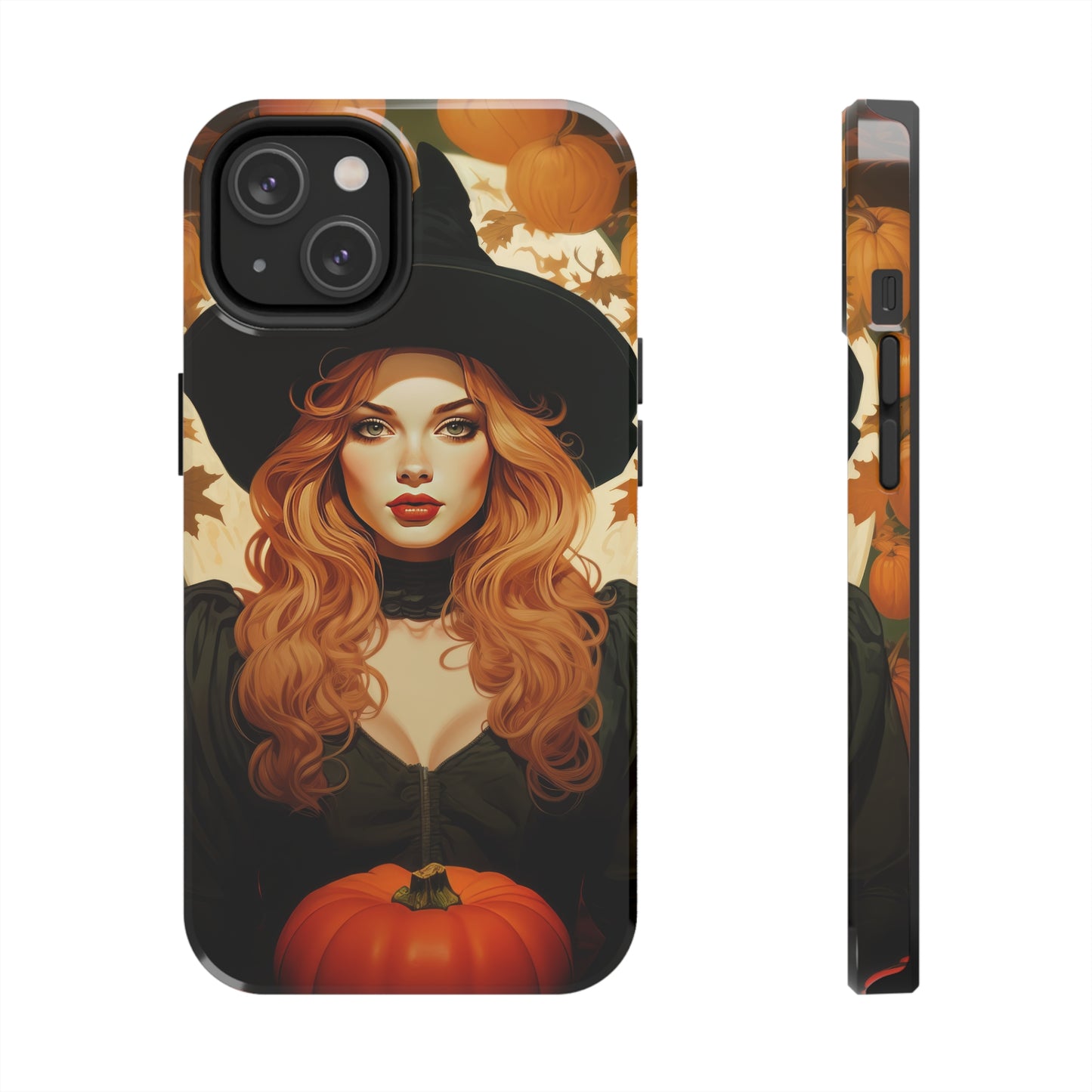 Dual-Layer Protection iPhone Case - Autumn Vibes