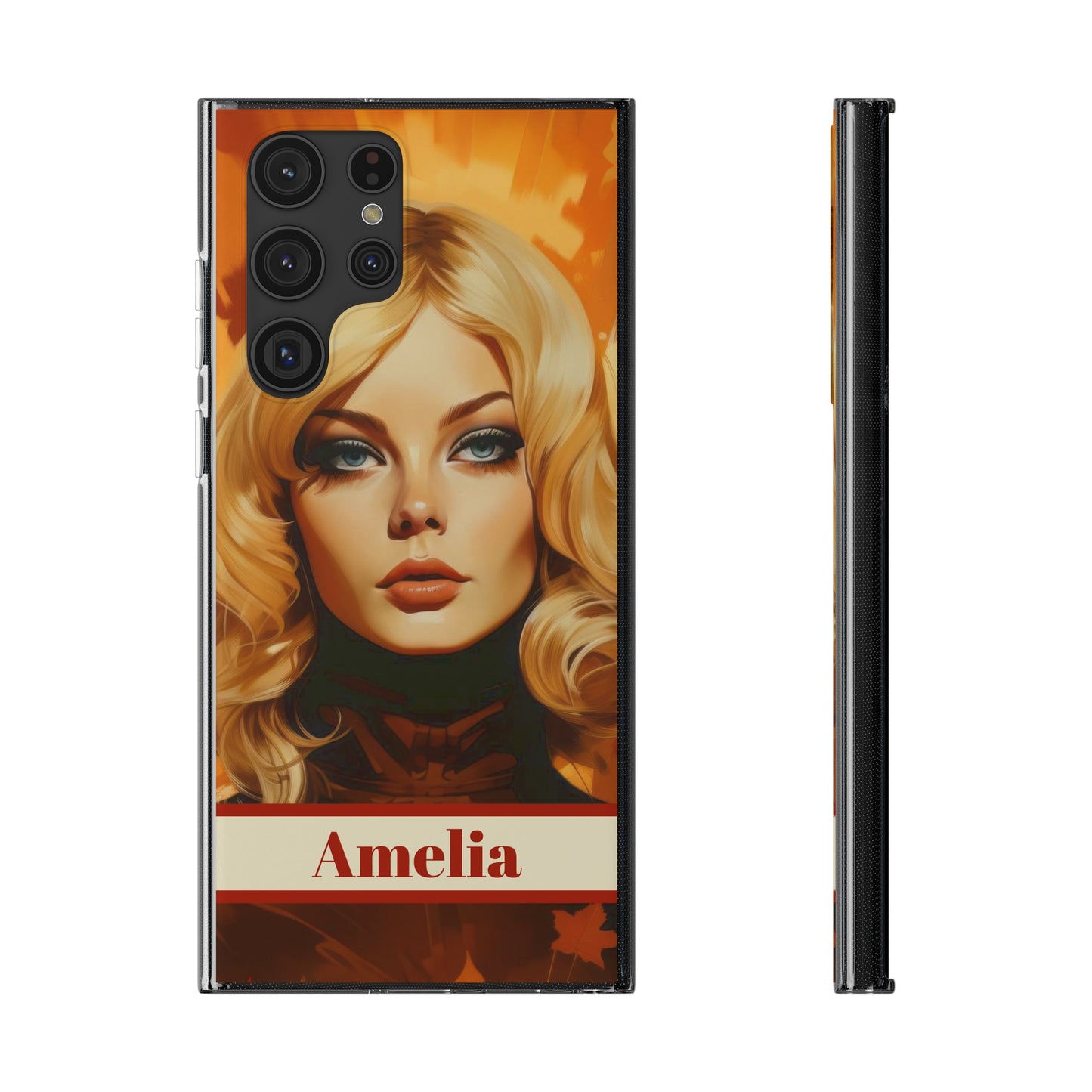 Customizable Soft Phone Case – Autumn Vibes