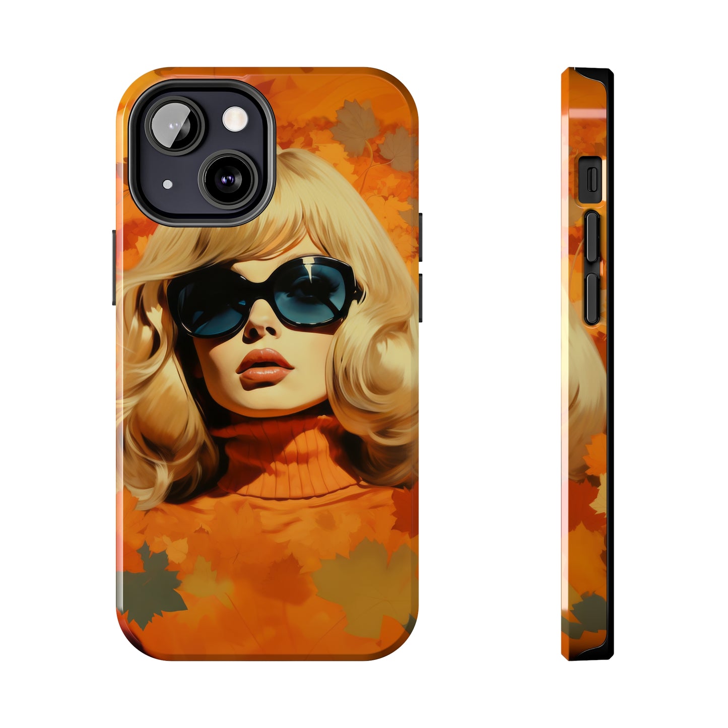 Dual-Layer Protection iPhone Case - Autumn Vibes