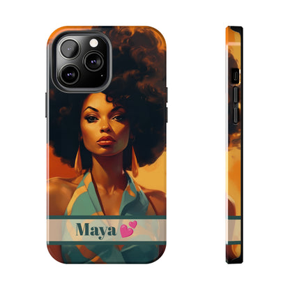 Personalized iPhone Case Autumn Vibes