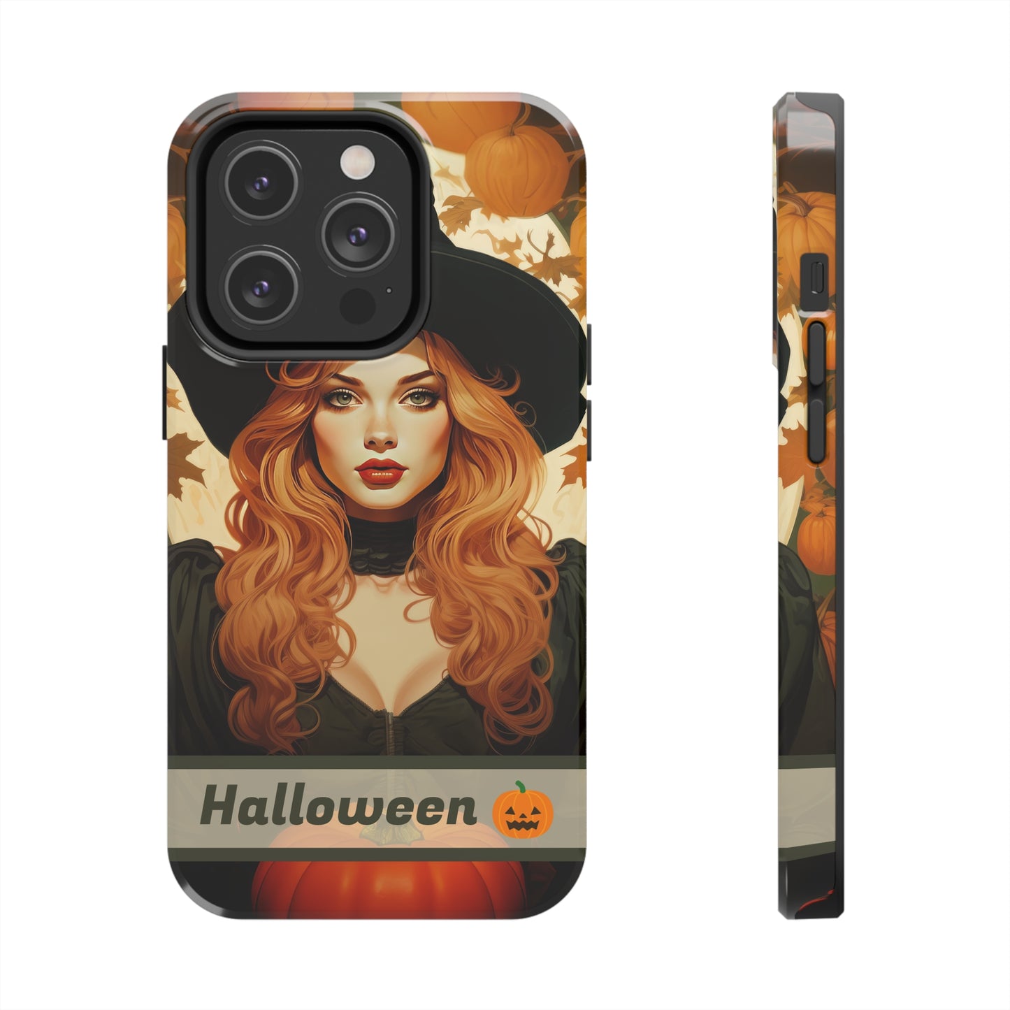 Personalized iPhone Case Autumn Vibes - Halloween