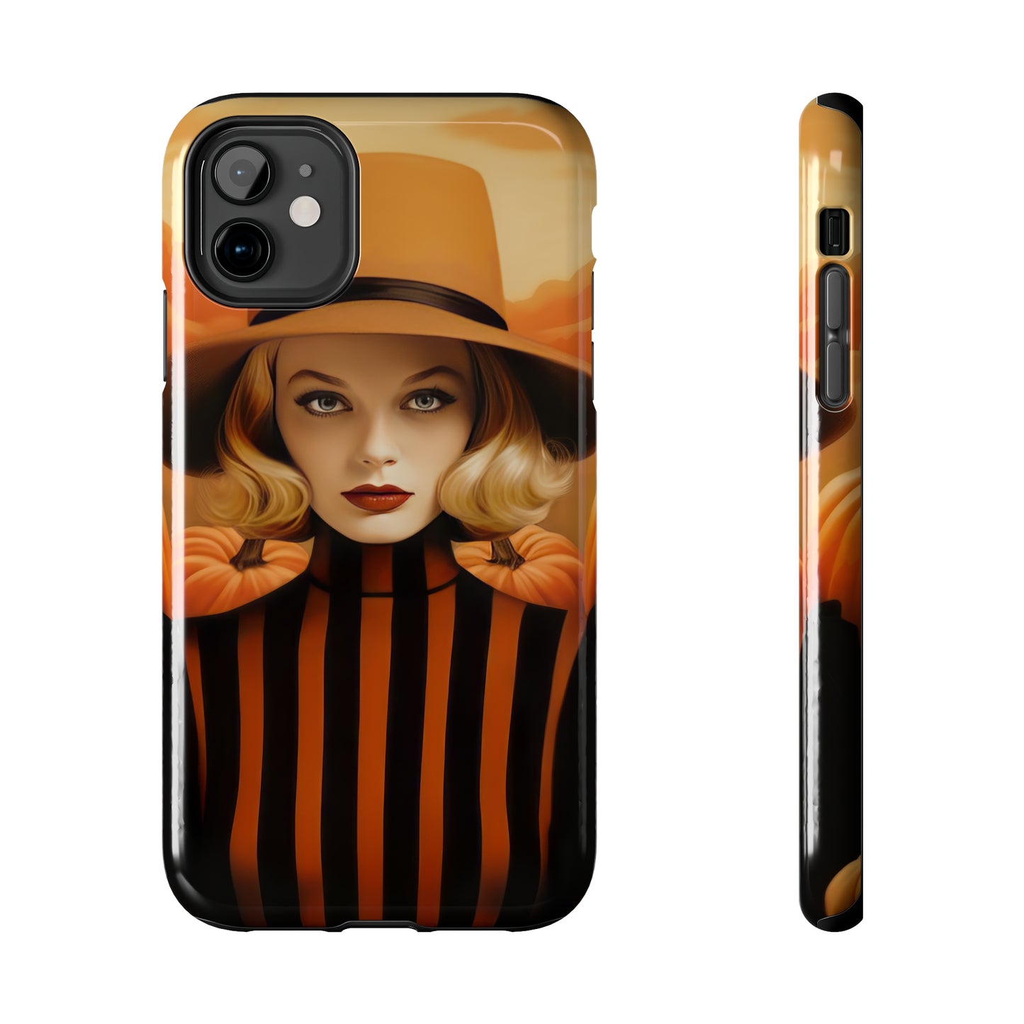 Dual-Layer Protection iPhone Case - Autumn Vibes