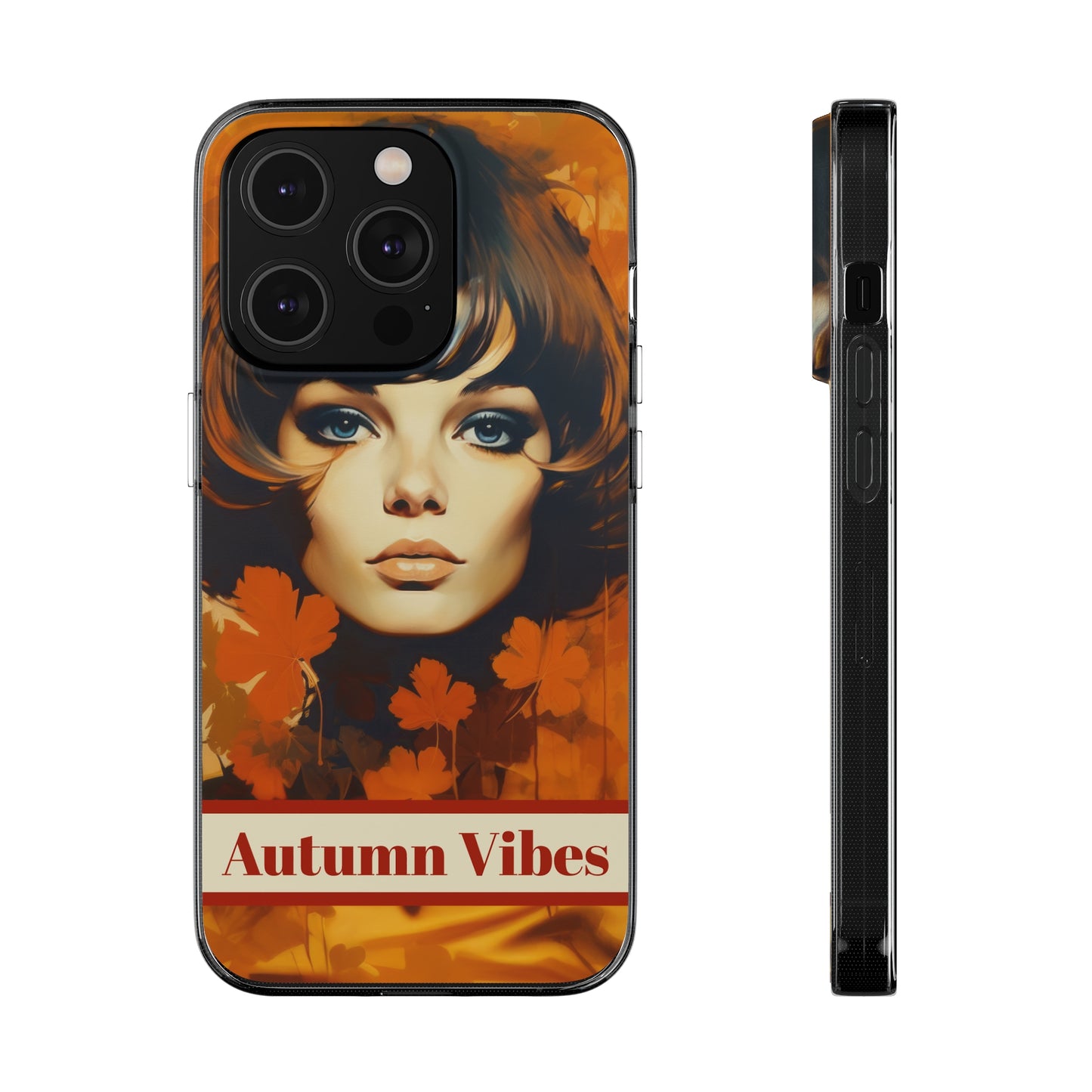 Customizable Soft Phone Case – Autumn Vibes