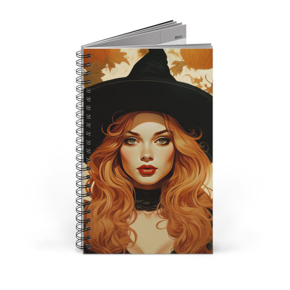 Spiral Notebook - Autumn Vibes Halloween