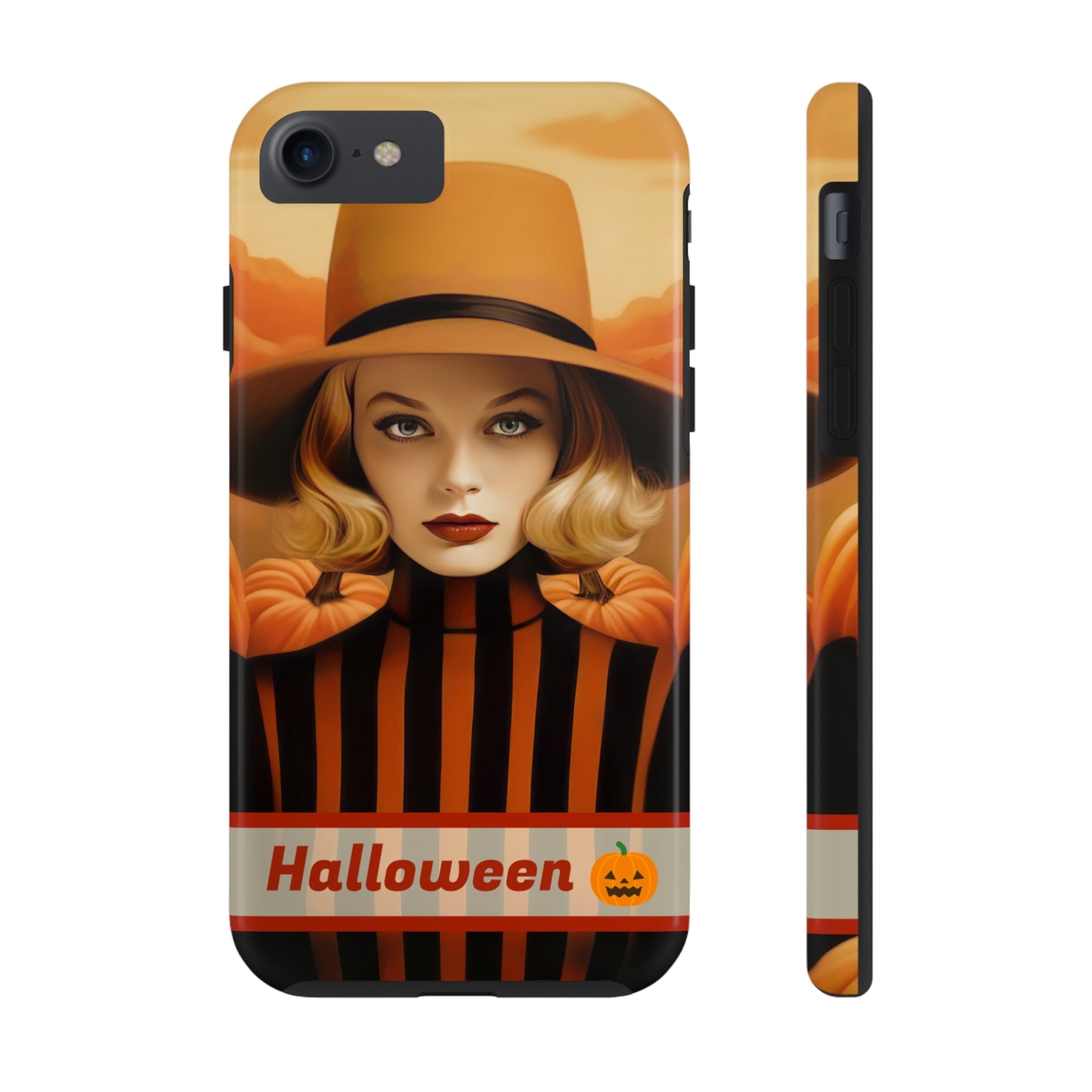 Personalized iPhone Case Autumn Vibes - Halloween