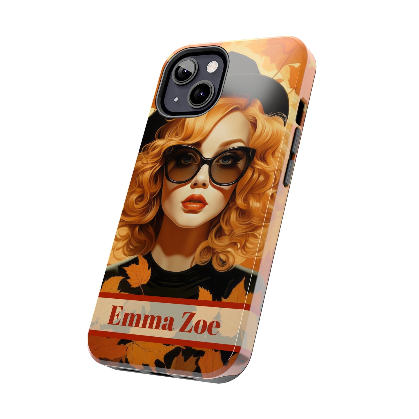 Personalized iPhone Case Autumn Vibes