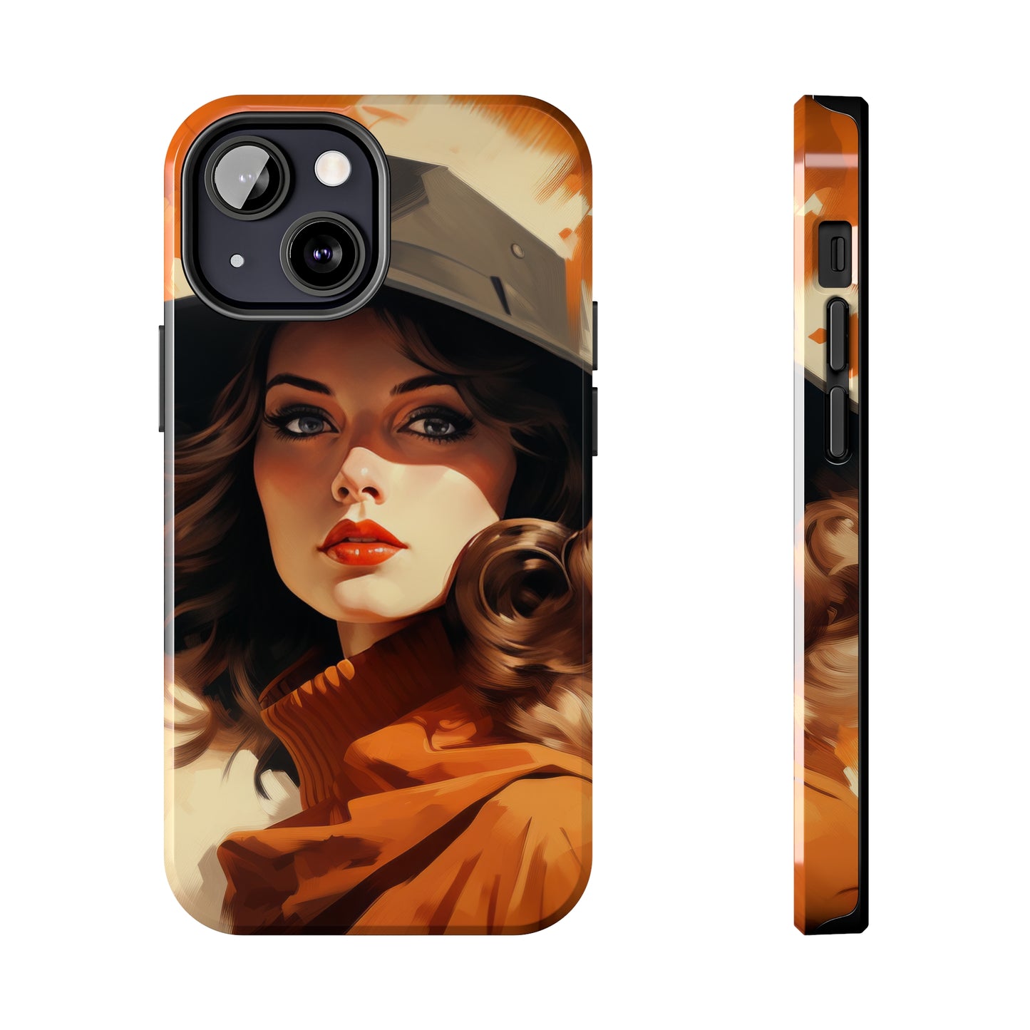 Dual-Layer Protection iPhone Case - Autumn Vibes