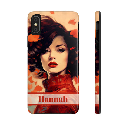 Personalized iPhone Case Autumn Vibes