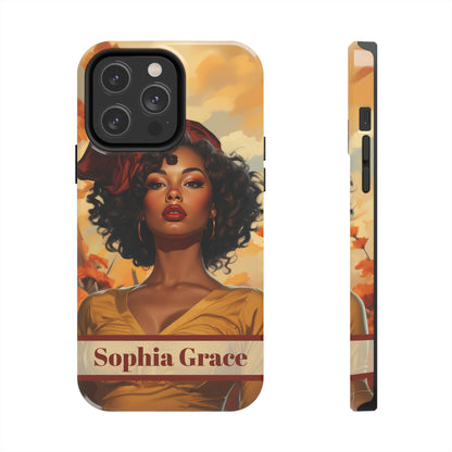 Personalized iPhone Case Autumn Vibes