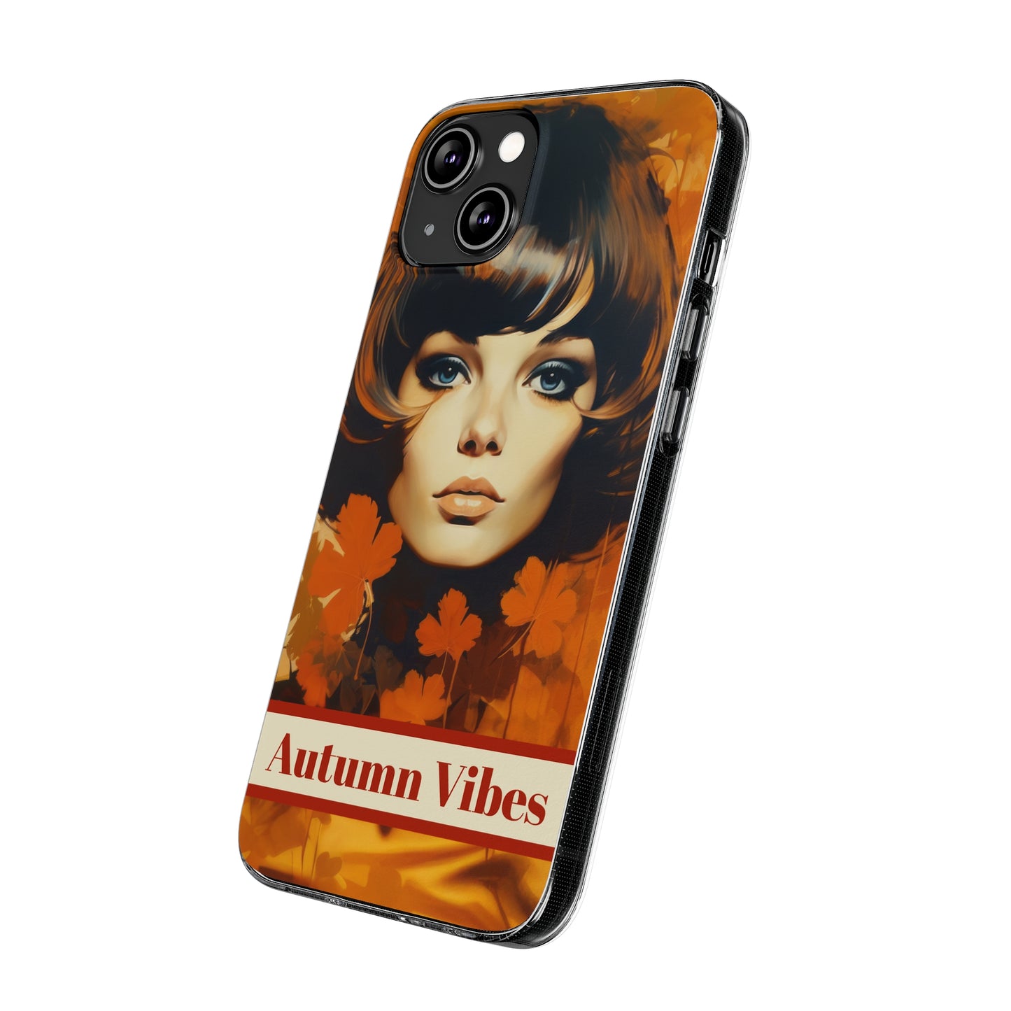 Customizable Soft Phone Case – Autumn Vibes