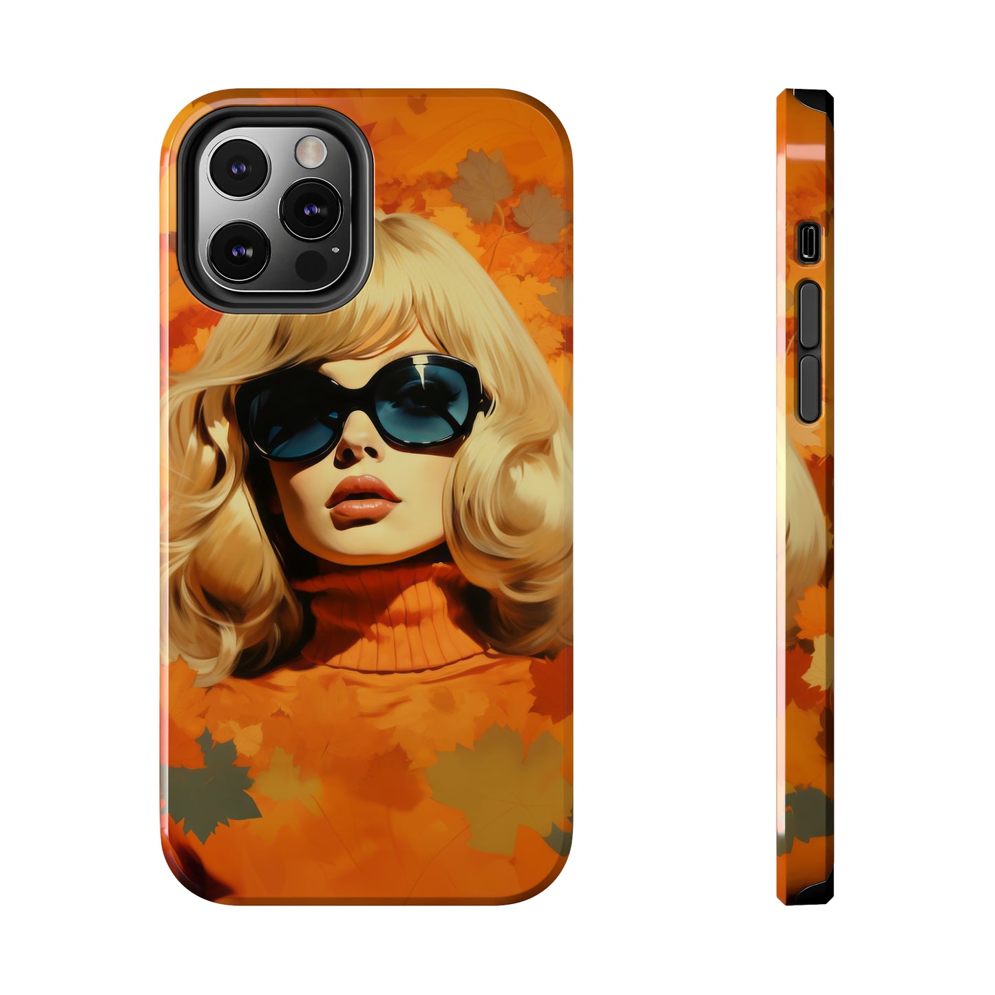 Dual-Layer Protection iPhone Case - Autumn Vibes