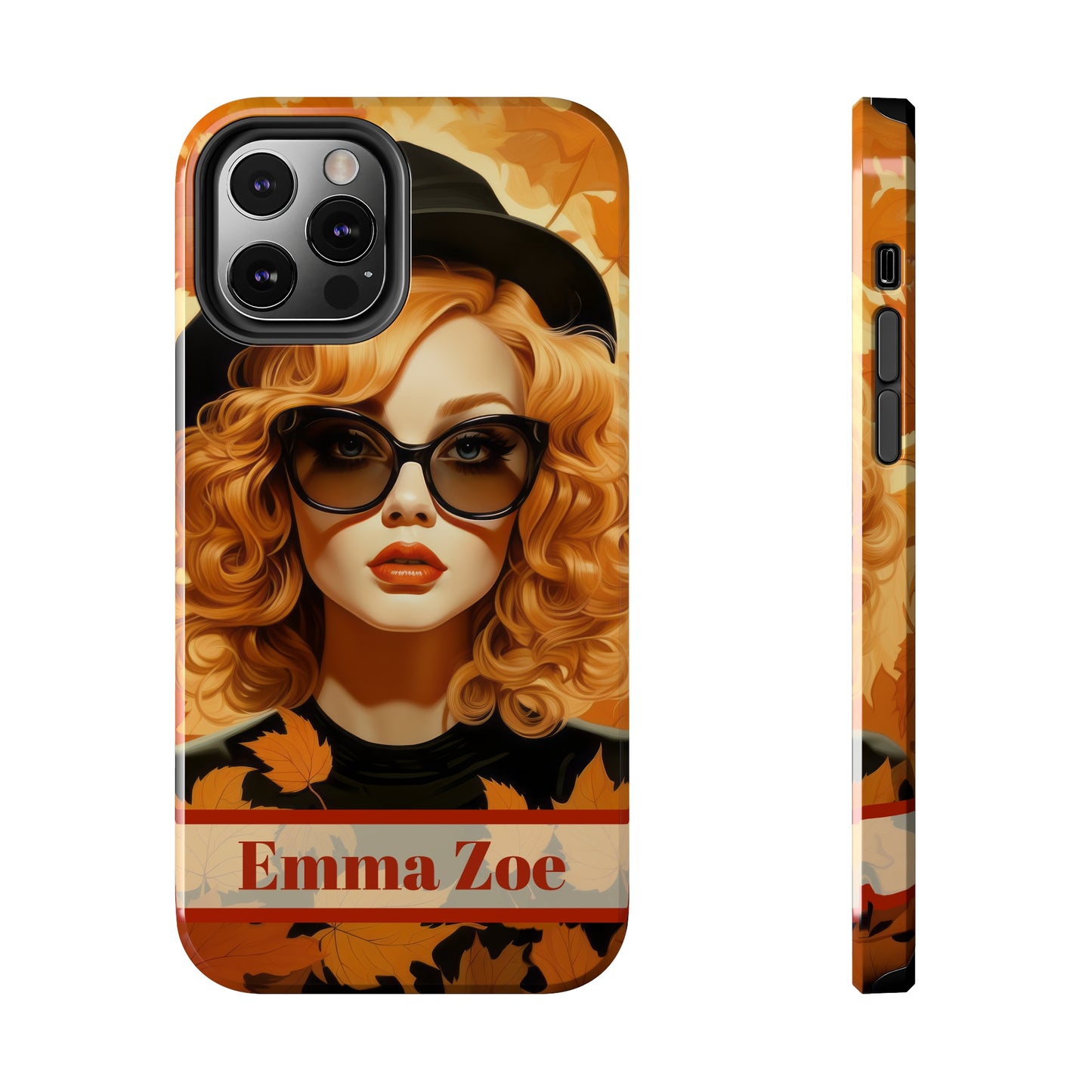 Personalized iPhone Case Autumn Vibes